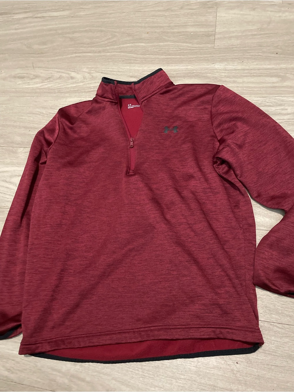 Under Armour Men’s Maroon Half-Zip Performance Pullover